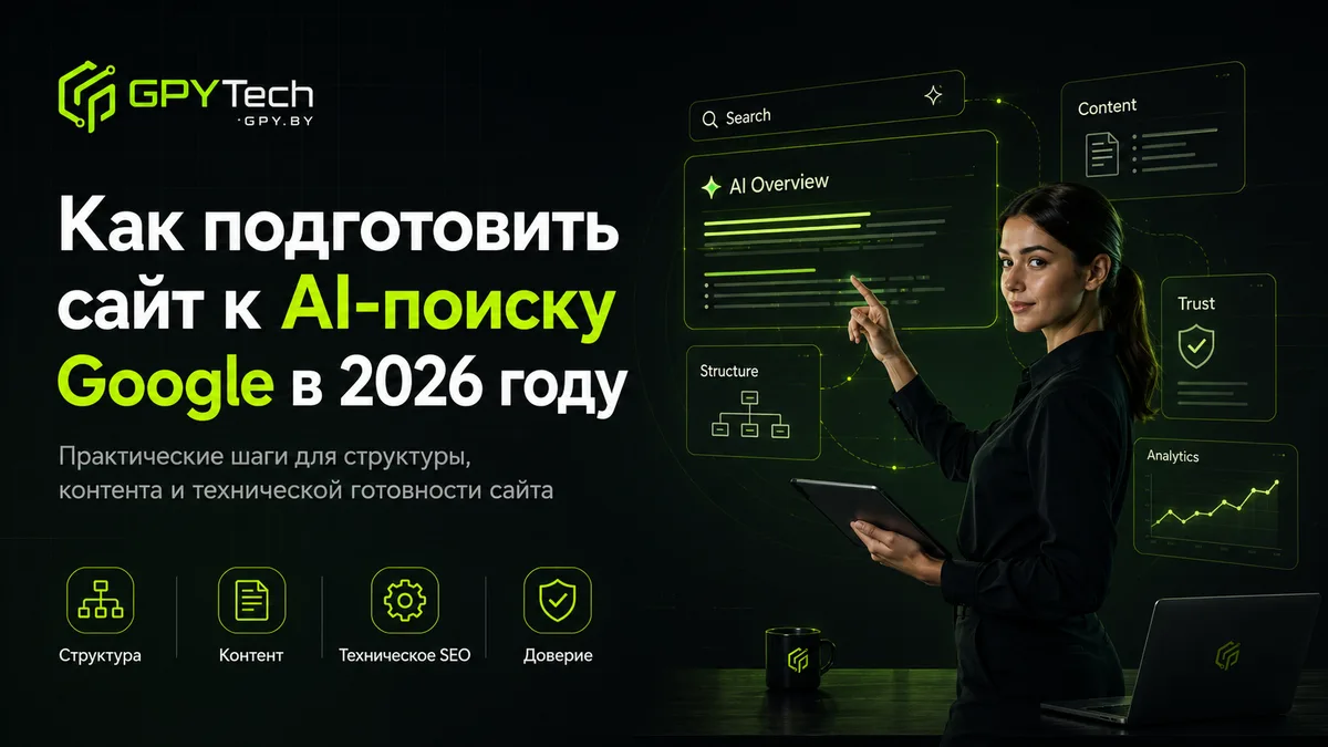 Подготовка сайта к AI-поиску Google в 2026 году