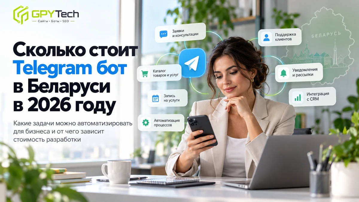 Стоимость Telegram-бота в Беларуси в 2026 году